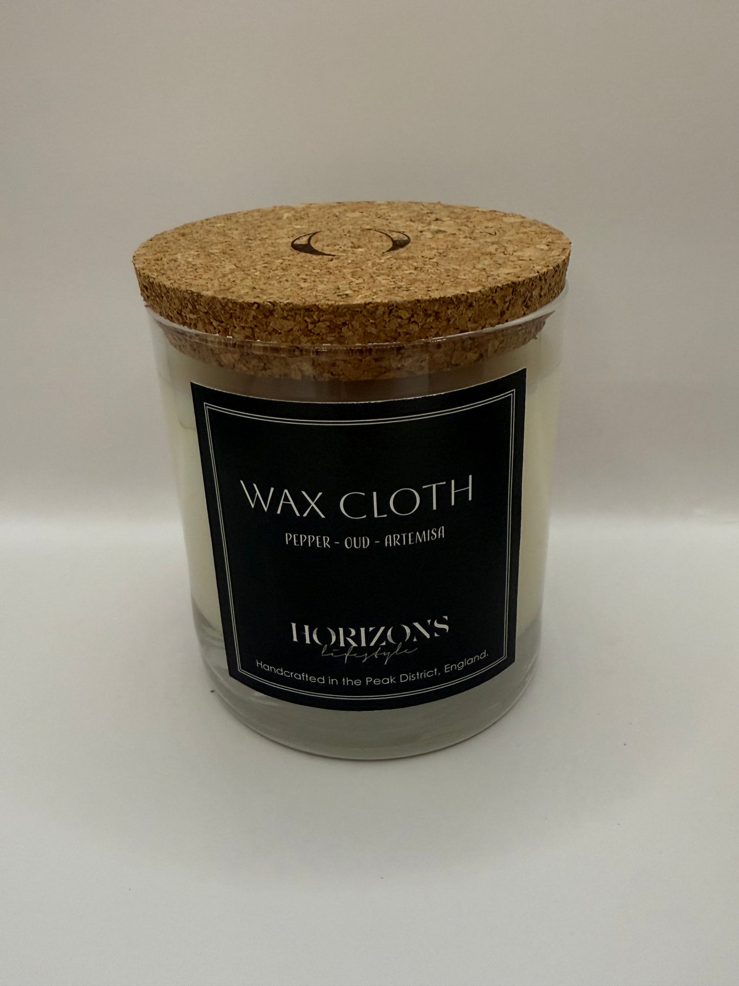 Heritage Couture Wax Cloth 2 wick candle