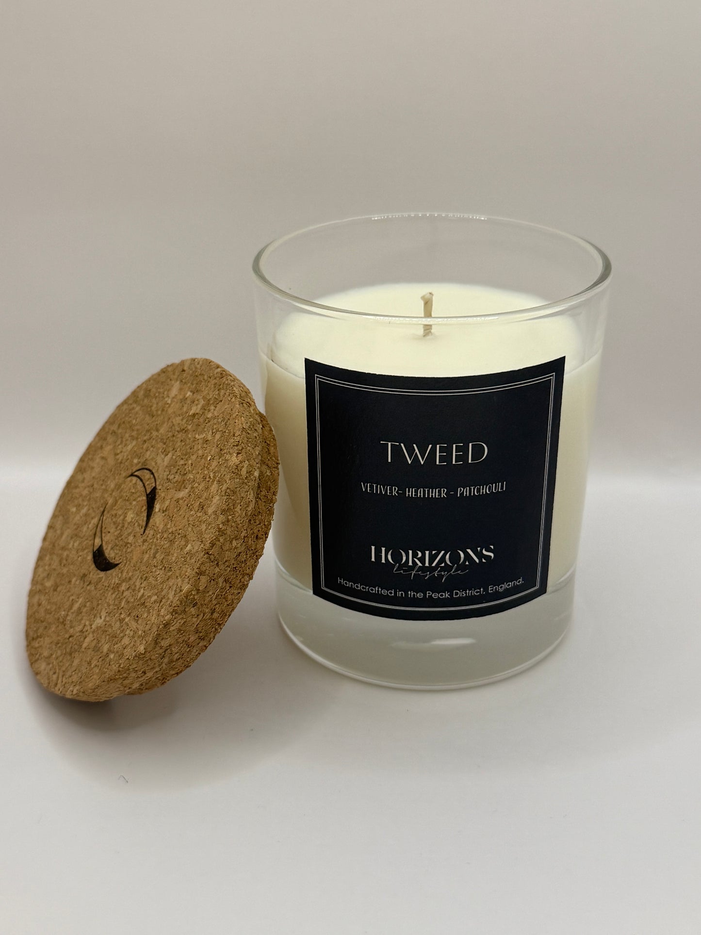 Heritage Couture Tweed single wick candle