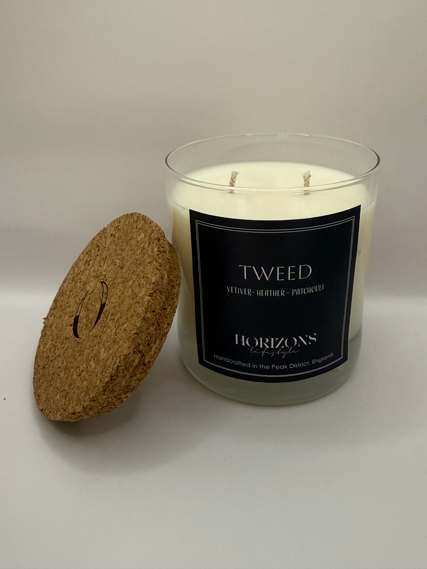 Heritage Couture Tweed 2 wick candle