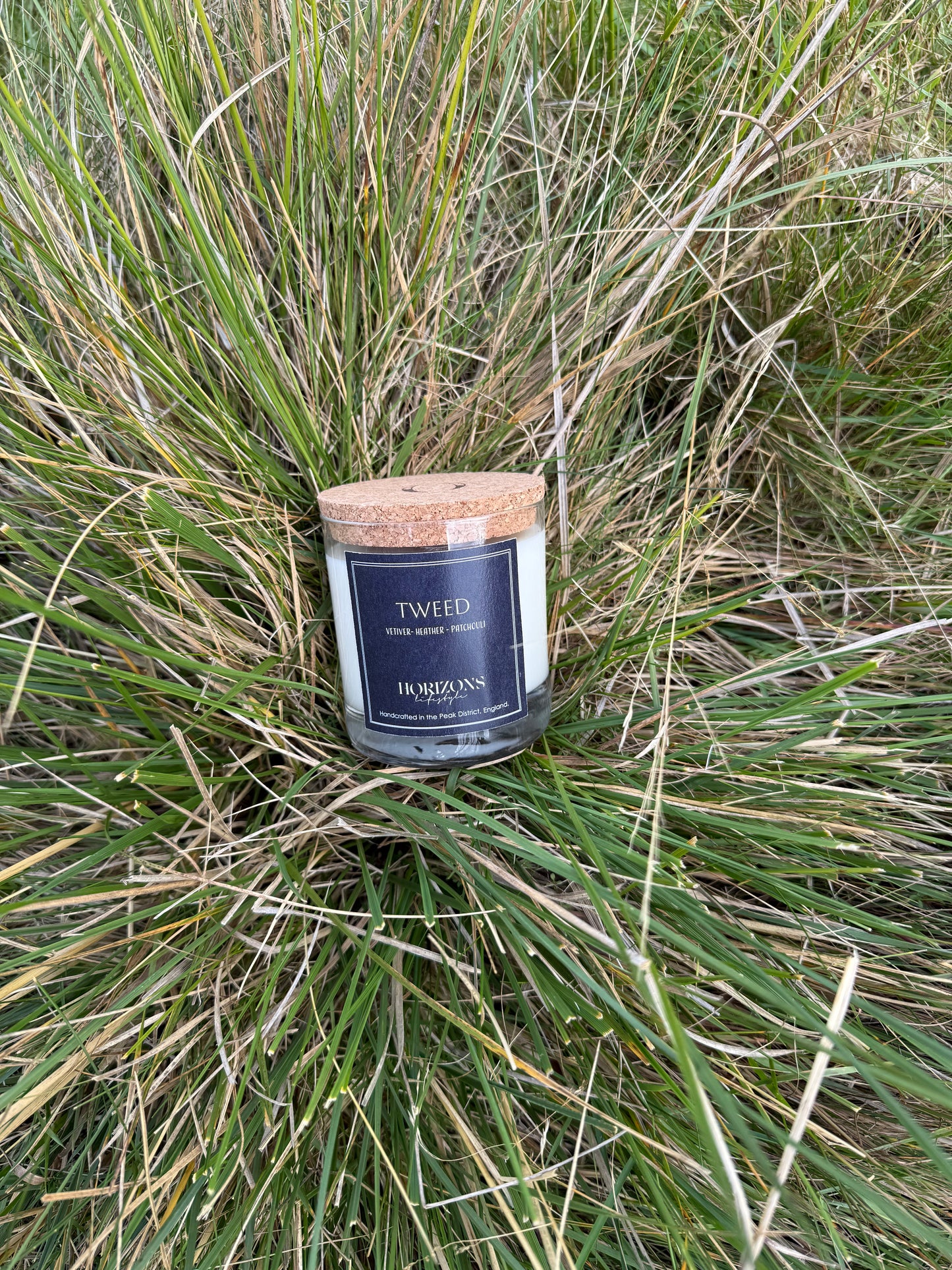 Heritage Couture Tweed single wick candle