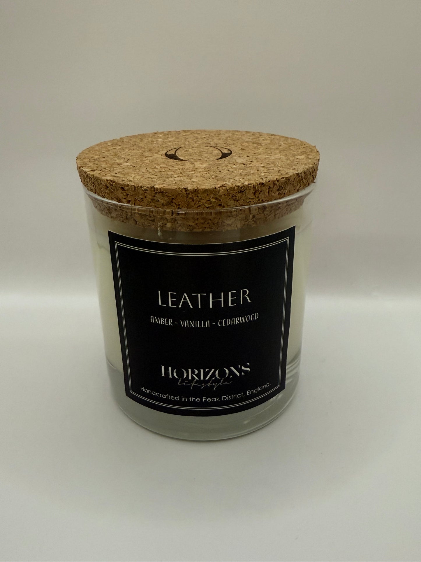 Heritage Couture Leather 2 wick candle
