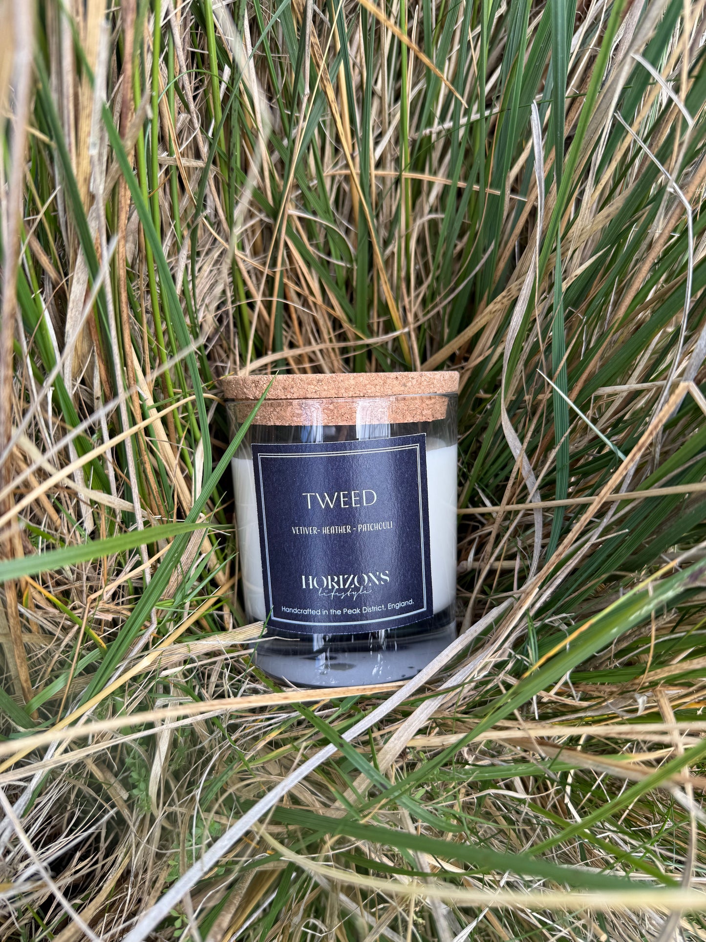 Heritage Couture Tweed 2 wick candle