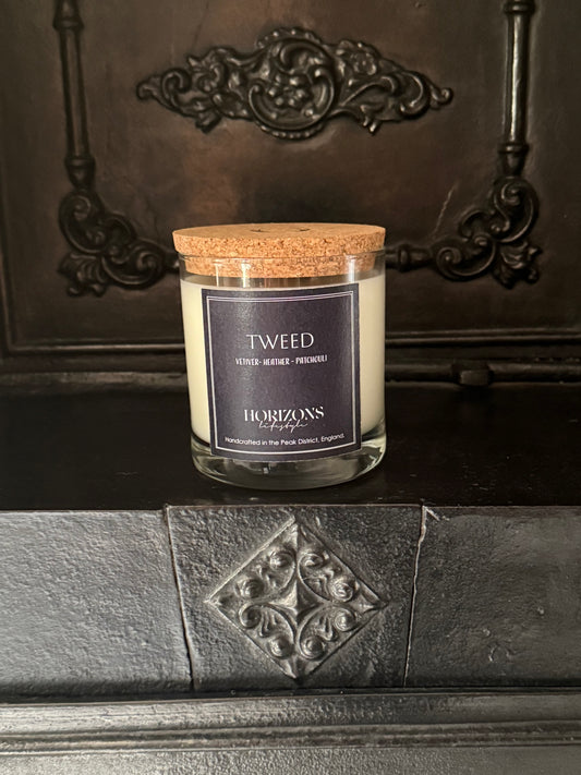 Heritage Couture Tweed 2 wick candle