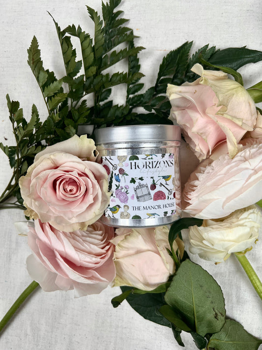 Botanical Retreat The Manor House tin candle