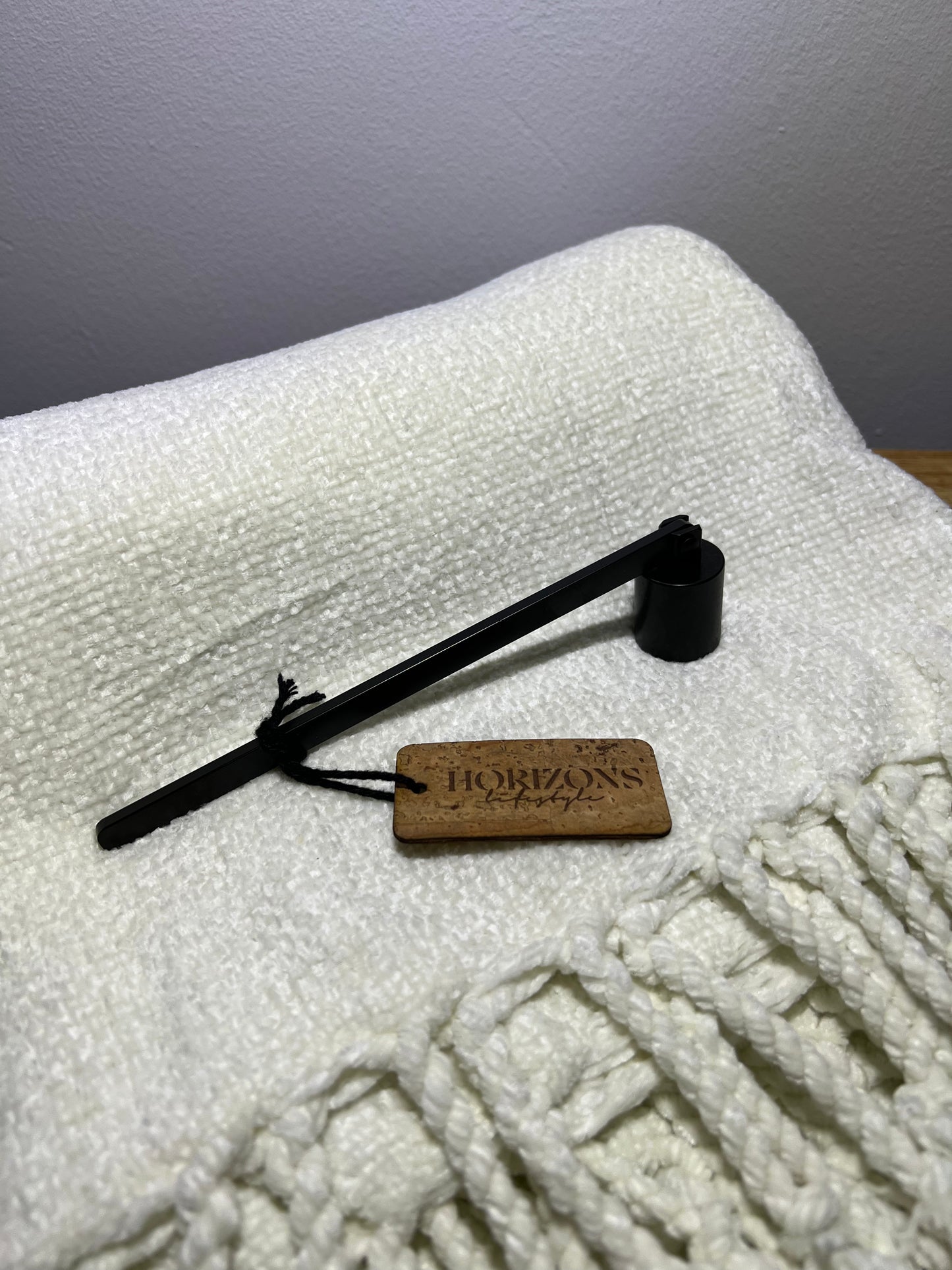 Matte black snuffer